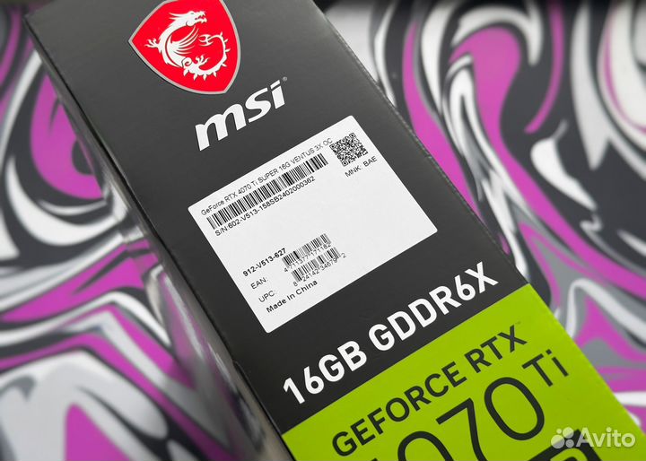MSI RTX 4070 Ti Super Ventus 3X OC