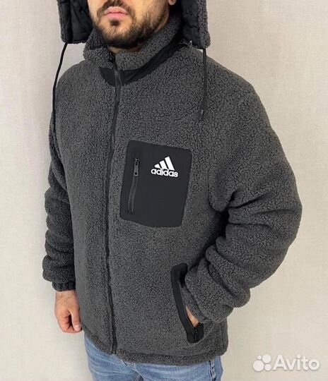 Куртка чебурашка adidas
