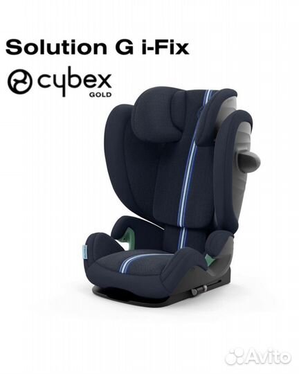 Автокресло Cybex Solution G i-Fix/Plus Ocean Blue
