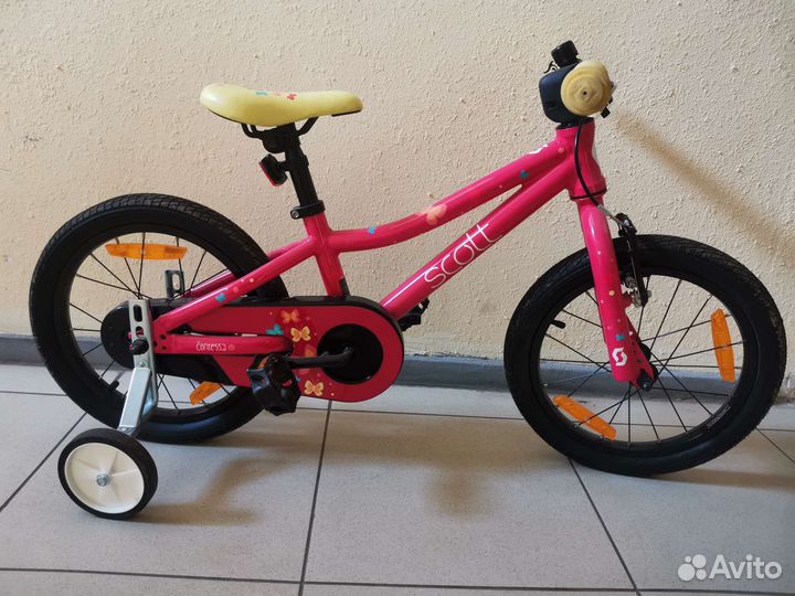 Детский велосипед для девочек 16