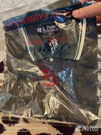 Футболка поло новая на 50 размер