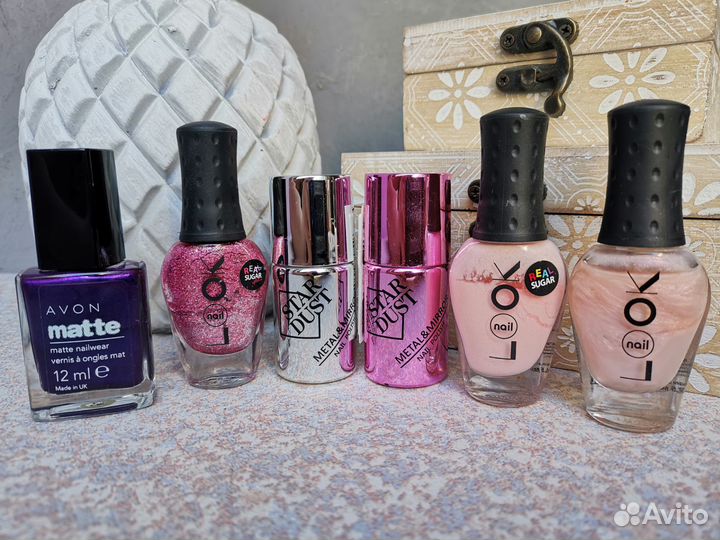 Лак для ногтей star dust look Avon