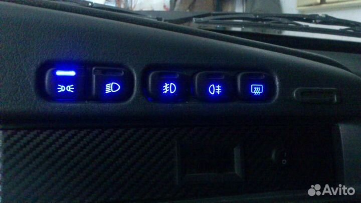 Пересвет кнопок ваз 2114