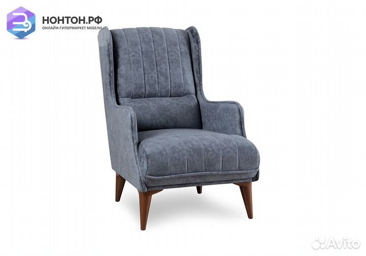 Кресло Болеро темно-серое