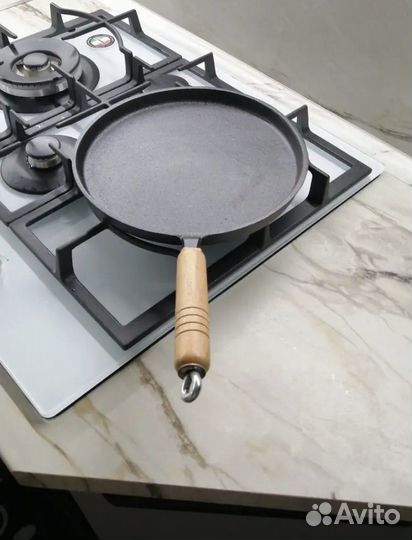 Сковорода блинная чугунная