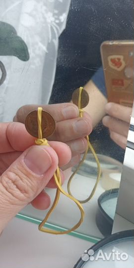 Монета 1 копейка 1991 г поворот аверса/герба