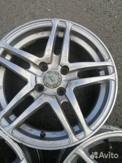 Диски литые R-15 (4х100) рено, лада