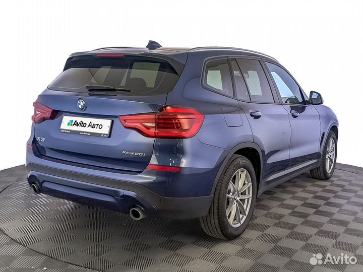 BMW X3 2.0 AT, 2020, 92 566 км