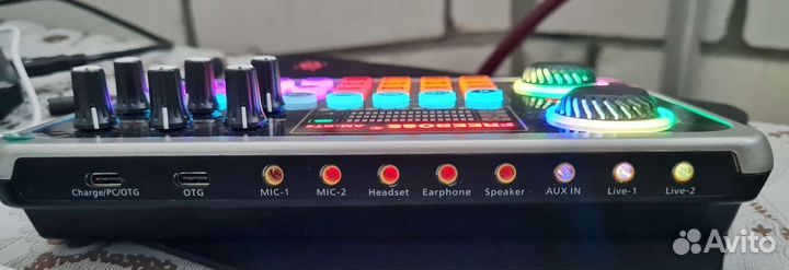 Аудиоинтерфейс для трансляций