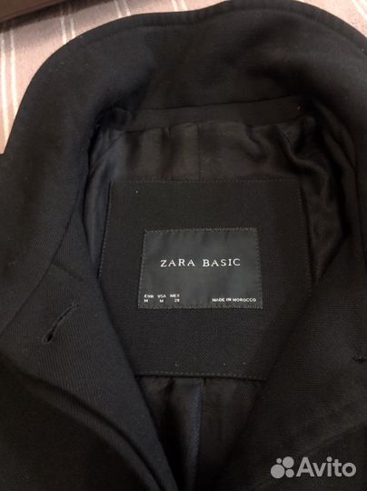 Пальто zara basic