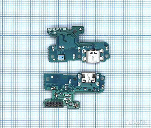 Разъем micro USB Huawei P8 Lite 2017 плата