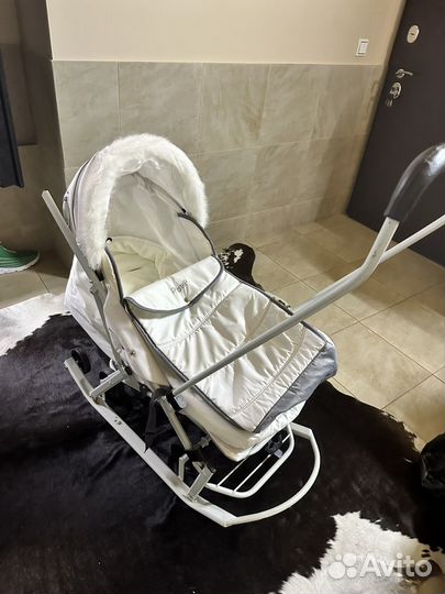 Коляска санки