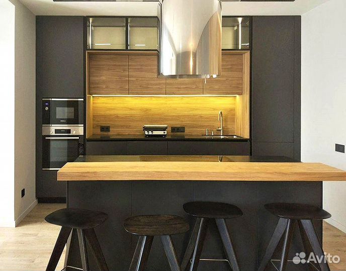 Современный кухонный гарнитур под ключ