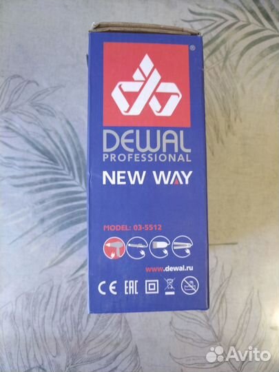 Фен складной дорожный новый dewal