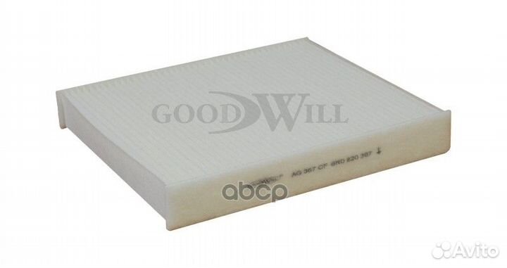 Фильтр салона AG367CF AG367CF Goodwill