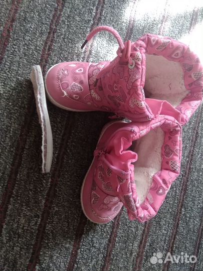 Сапожки для девочки