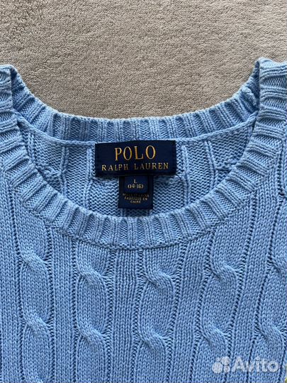 Cable-knit cotton sweater