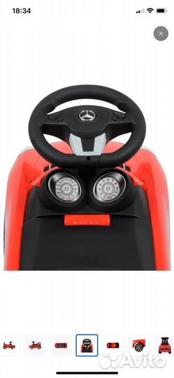 Машинка каталка mercedes