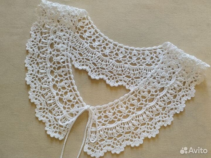 Воротничок ажурный. Ручная работа