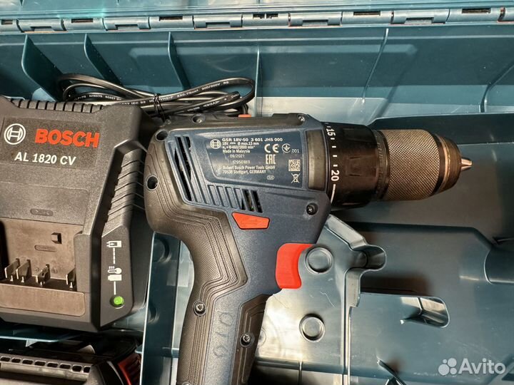 Шуруповерт Bosch GSR 18V-50