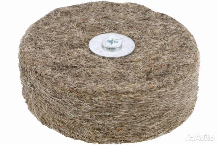 Круг войлочный для дрели 100х20 мм