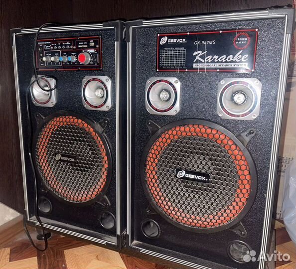 Музыкальный центр с караоке Geevox