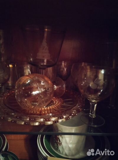 Посуда из серванта СССР