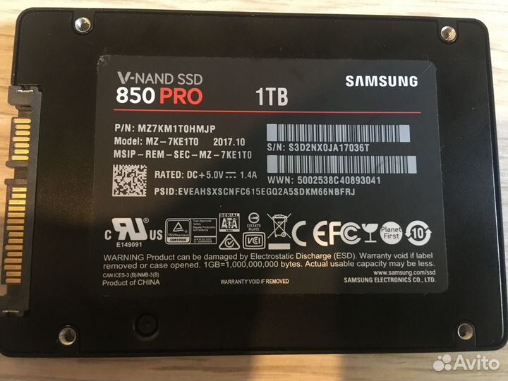 SSD 256 512 1tb 2tb Samsung 850 860 EVO PRO MLC