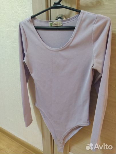 Боди лавандового цвета