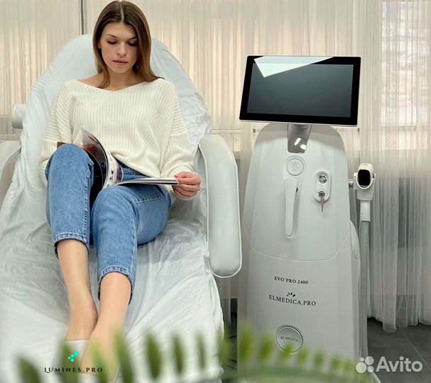 Диодный лазер для эпиляции Лю'Минес Макс Ван 1200в