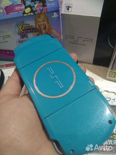 Sony PSP Torquoise green 4gb прошитая