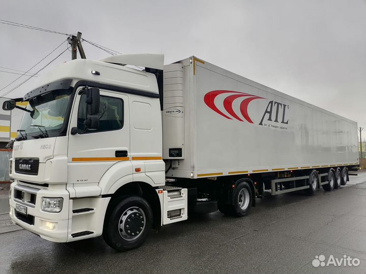 Водитель категории Е на рефрижератор