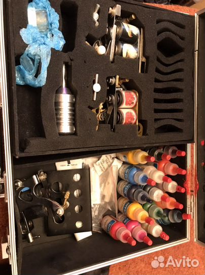 Набор для тату, тату-машинки