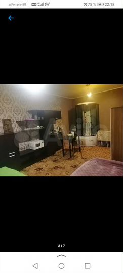 Комната 18 м² в 4-к., 2/5 эт.