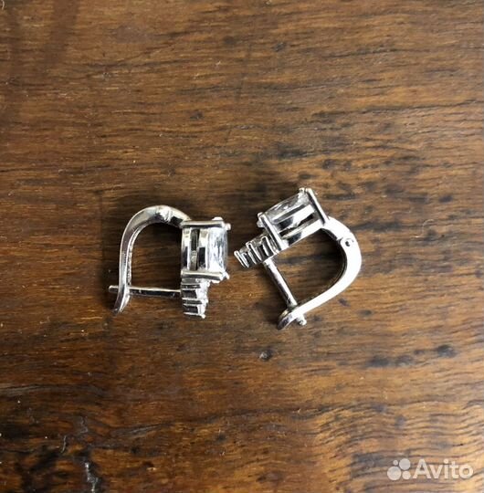 Серьги женские серебро Sunlight