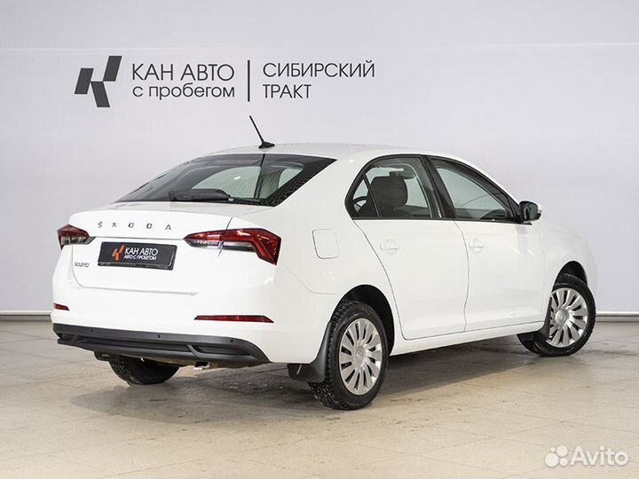 Skoda Rapid 1.6 AT, 2020, 114 564 км