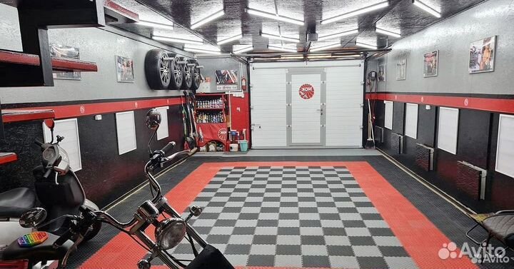 Пвх плитка для пола в гараж