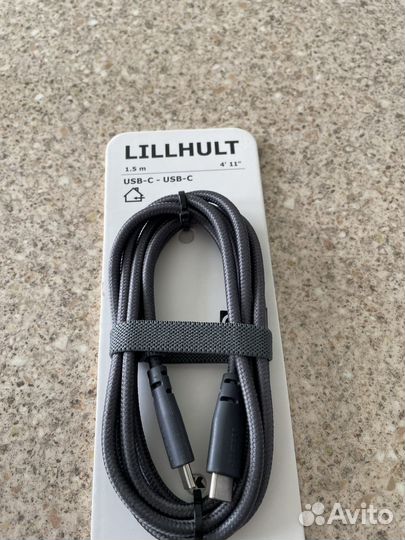 Икеа провод USB-C lillhult 1.5м