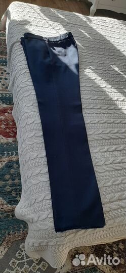 Утепленные школьные брюки на подростка