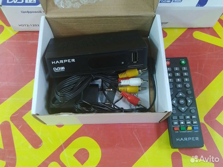 TV приставка harper DVB-T2