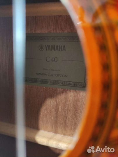 Yamaha C40 новая Классическая гитара