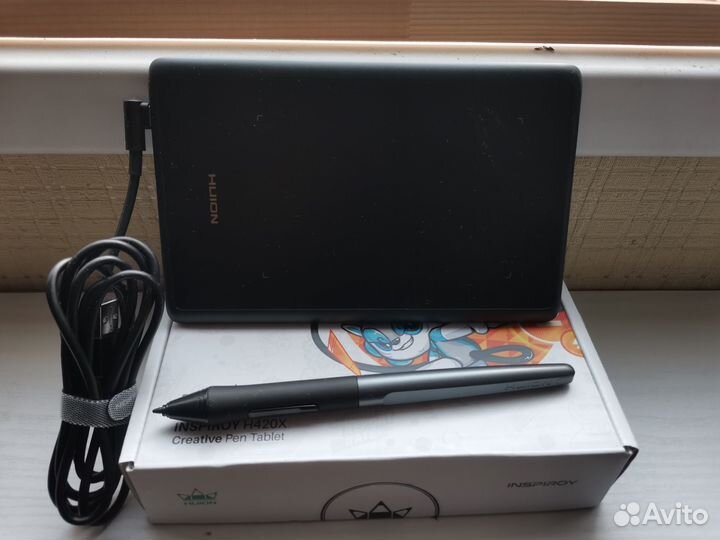 Графический планшет huion inspiroy H420X