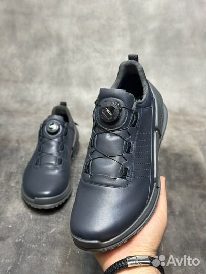 Кроссовки мужские кожаные ecco