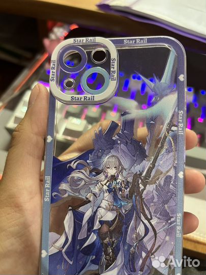 Чехол на iPhone 14 Броня honkai: star rail