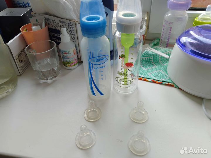 Бутылочки для кормления dr browns