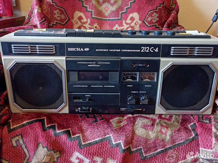 Кассетный магнитофон Весна