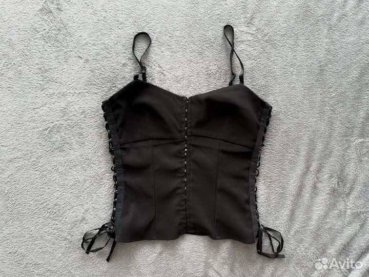 Винтажный топ корсет