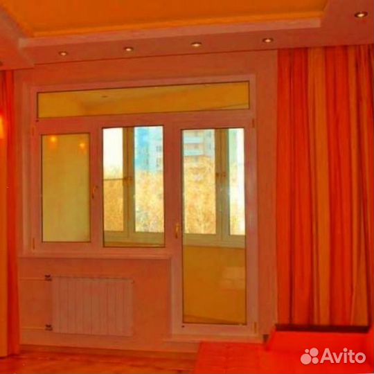 Пластиковые окна. остекление домов