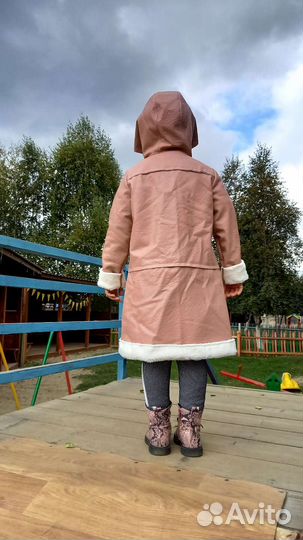 Дубленка детская