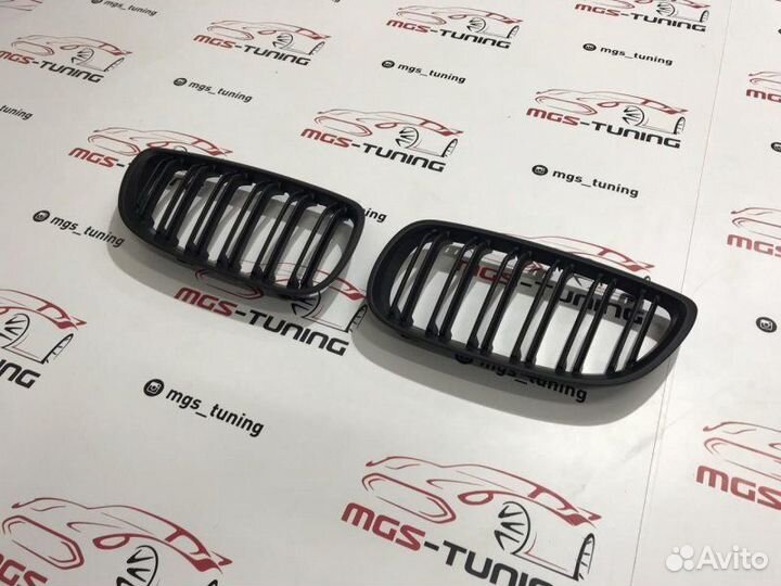 Ноздри BMW 3 серии E92 05-10г Черный Мат